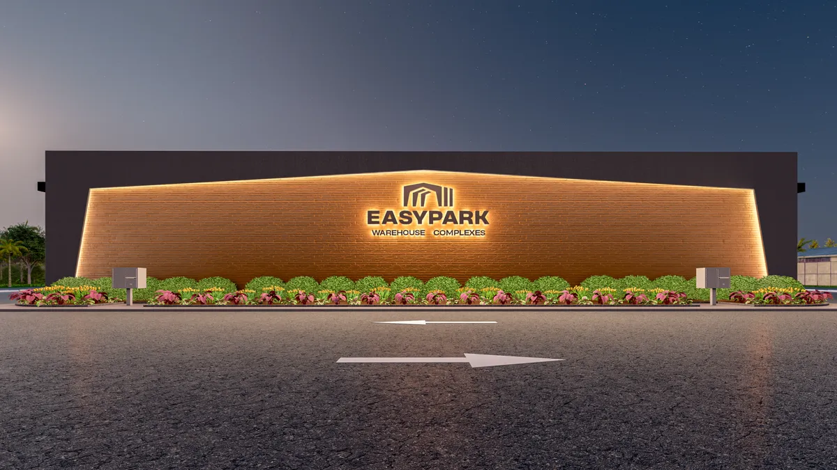Easypark Punta Gorda night entrance